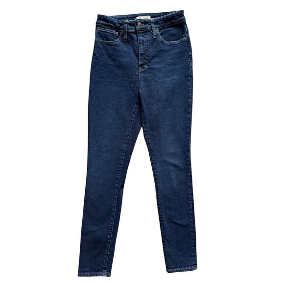 Madewell Jeans Womens 26 Blue Curvy High-Rise Skinny Stretch Denim bodycon - Picture 1 of 16